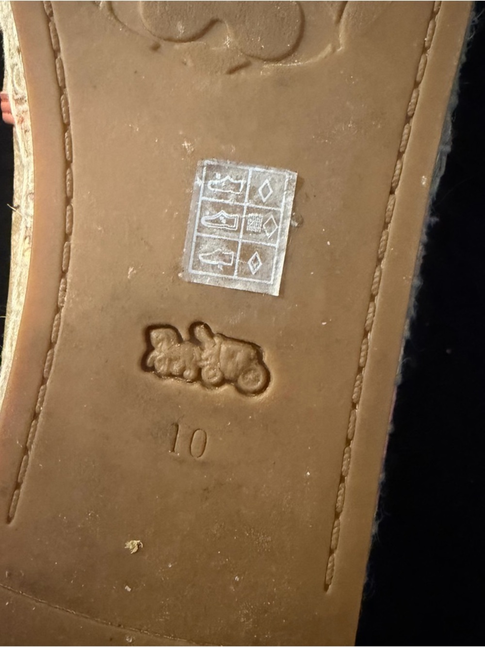 Coach Pink Trim Floral Espadrilles - Picture 4 of 8
